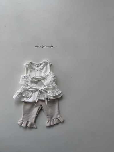 Bloom.b28｜(55cm-118cm) 荷葉百褶邊褲7