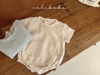 Valubebe 64｜(65-80cm) 棉麻口袋套裝5