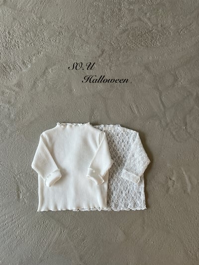 SO.U20｜(12m-M)  蕾絲木耳邊上衣4