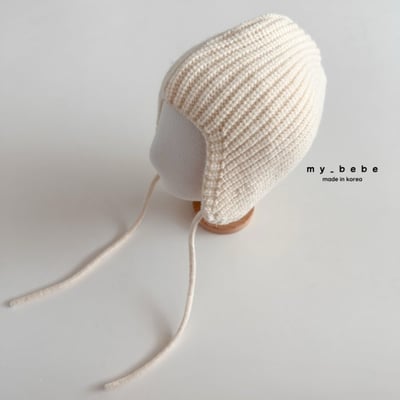 my_bebe32｜(18m~6y) 針織綁帶帽14