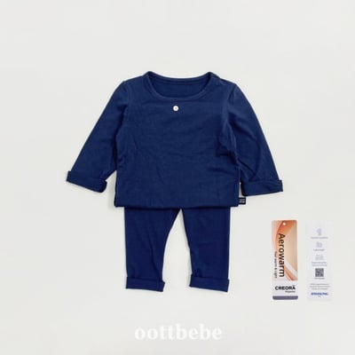 Oottbebe36｜(1y-7y) 	休閒素色1+1居家服套裝(兩件組合)5