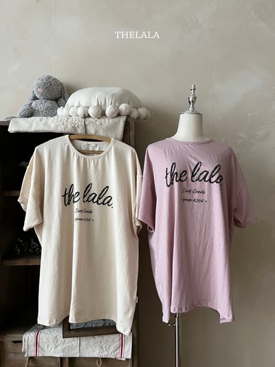 thelala41｜ (70-115-mom) logo印花上衣2