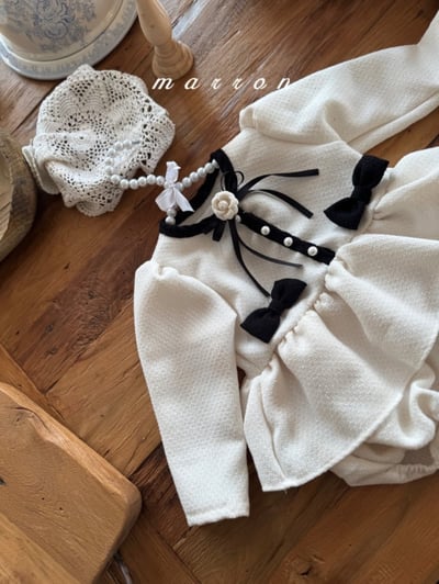 Marron46｜(free) 小花緞帶胸針5