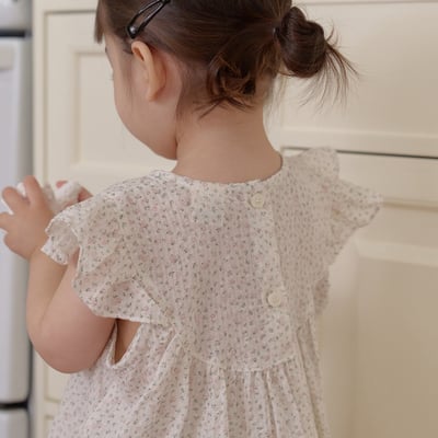 bebe nine19  (65cm-115cm) 2色天使寬鬆褲套裝13