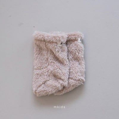 M-KIDS16｜(55-85cm) 3色保暖刷毛腳套4