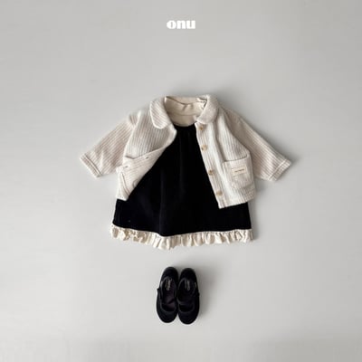 onu 23｜(70cm-115cm) 荷葉邊背心洋裝8