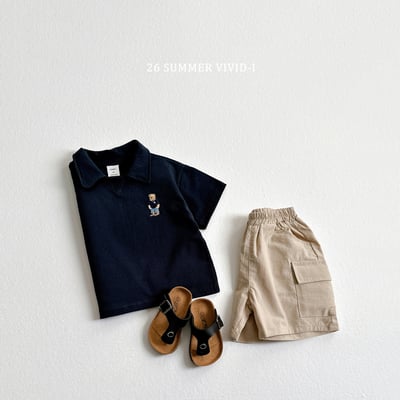vivid28｜(78cm-125cm) 4款卡拉熊刺繡翻領套裝20