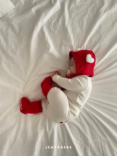 JEAYA10｜(70cm-110cm) 2色小兔印花休閒上衣+拼色內搭褲(複製)10