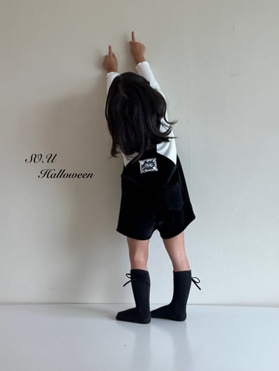 SO.U22｜(12m-M)  口袋蕾絲吊帶褲6