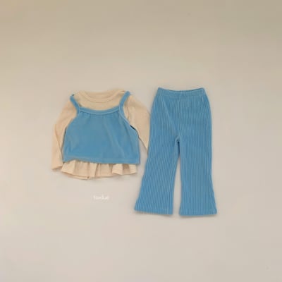 Fondue 19｜(75cm-120cm)  素面娃娃裝上衣5