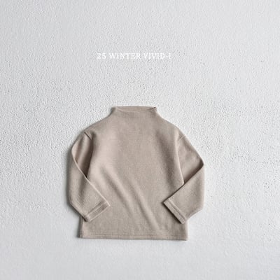 vivid79｜(78cm-125cm) 素面立領上衣14