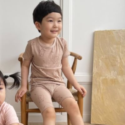 LIME&BLUE05｜(80-118cm)  熊熊室內居家服7