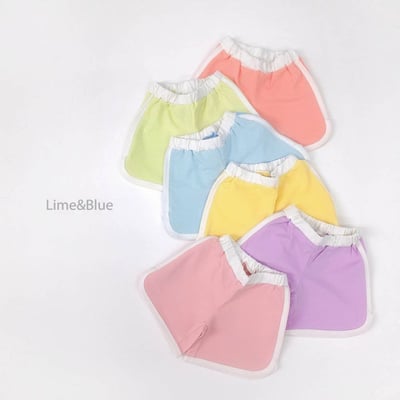 LIME&BLUE22｜(80-118cm)  插肩撞色運動套裝3