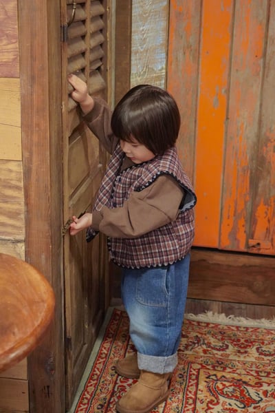 onu 38｜(70cm-115cm) 簡約英字休閒上衣16