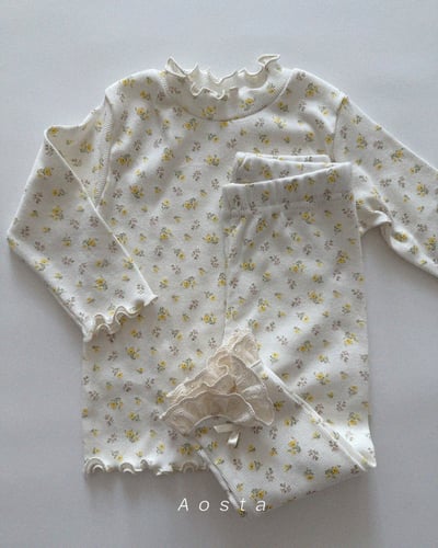 AOSTA02｜(6m-5y) 蕾絲邊緊身褲25