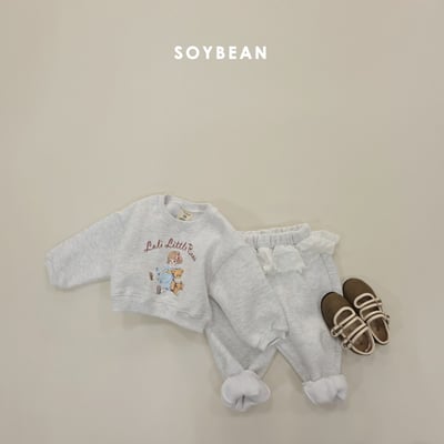 Soybean35｜(75cm-118cm) 法式印花蕾絲套裝13