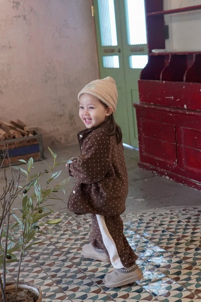 onu 24｜(70cm-115cm) 波點線條縮口褲15