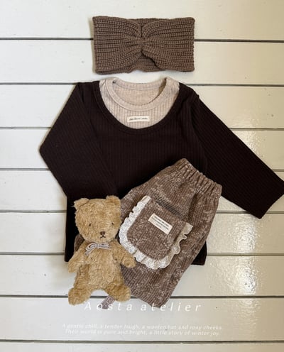 AOSTA02｜(0y-5y) 針織紐結髮帶11