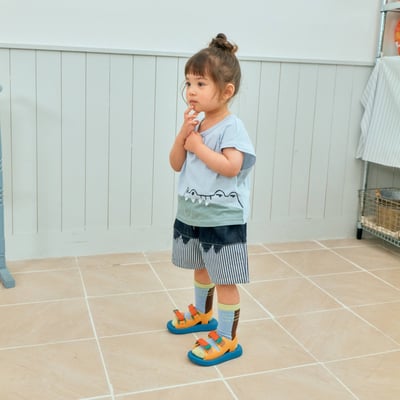 1st blue42｜(~93-118cm) 鱷魚設計上衣4