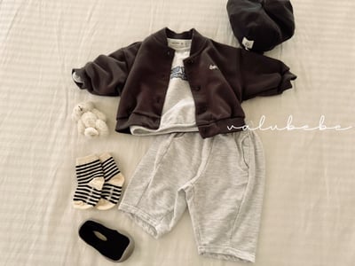 Valubebe40｜(65-90) 壓線休閒七分褲6