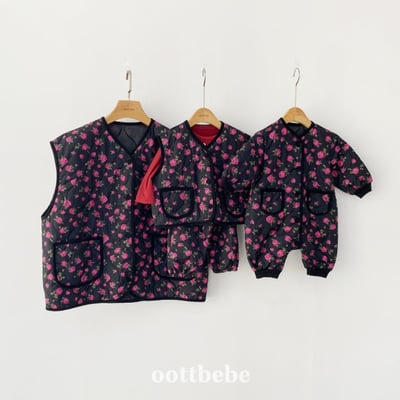 Oottbebe37｜(MoM) 	氣質小碎花背心13