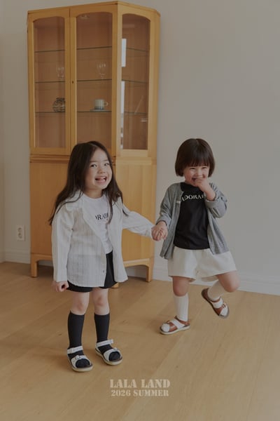 lala land60｜(75-120cm) 2色英字印花上衣14