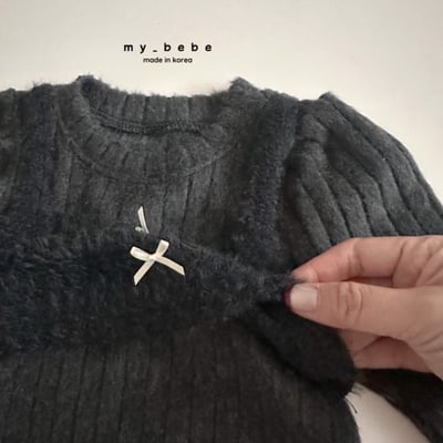 my_bebe19｜(-12m-7y) 毛呢背心假兩件羅紋洋裝13