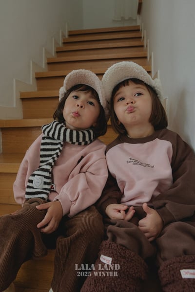 lala land72｜(75cm-120cm) 2色撞色休閒上衣9