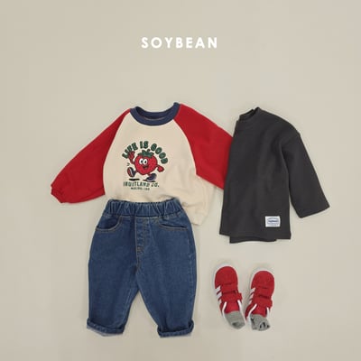 Soybean20｜(75cm-118cm) 錐形牛仔褲10