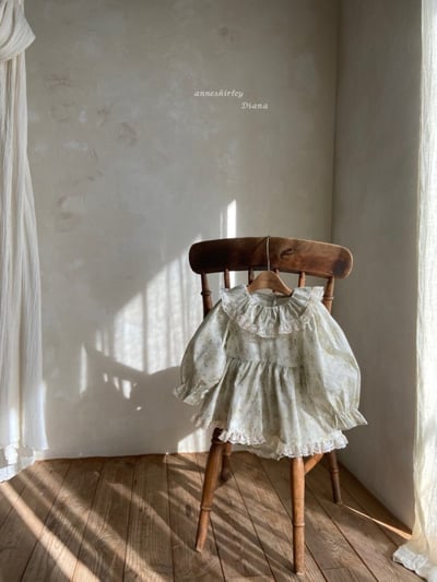 Anne Shirley06｜(3m-22m) 2色蕾絲花邊領包屁洋裝7