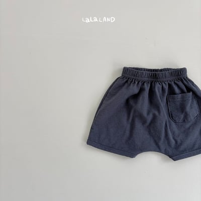lala land04｜(3m-18m) 2色口袋小短褲13