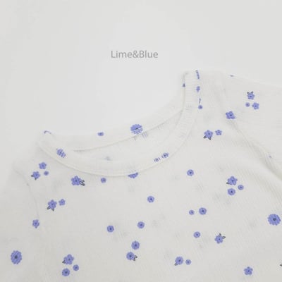 LIME&BLUE17｜(80-118cm)  水彩噴畫居家服12