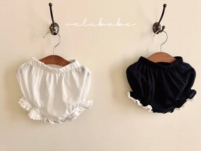 Valubebe 36｜(65-80cm) 壓花蕾絲燈籠褲1