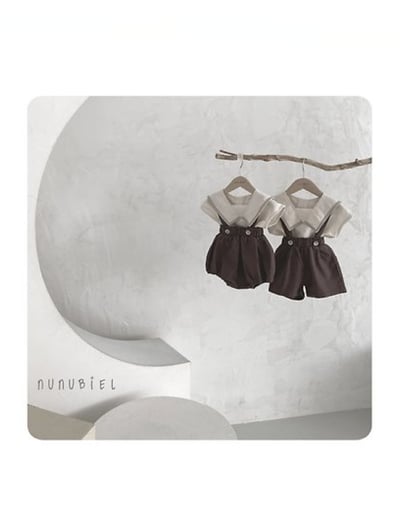 NUNU BIEL10｜(65-115cm) 可愛吊帶褲11