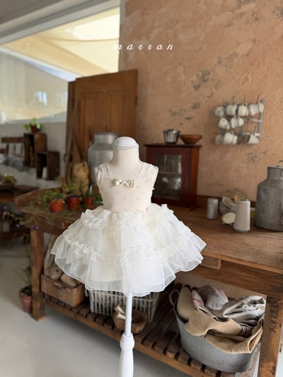 Marron11｜(3m-18m 1y-6y) 芭蕾舞紗裙裝1