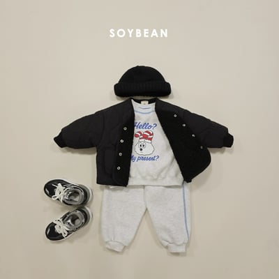 Soybean70｜(75cm-118cm) 雪兔印花休閒套裝17