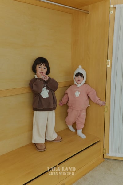 lala land20｜(60cm-83cm) 3色印花刷毛束口褲5