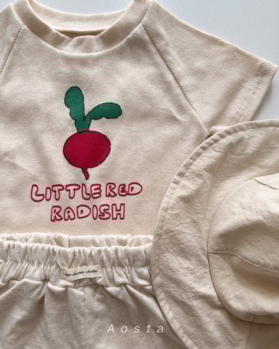 AOSTA29｜(6m-5y) 2款小蘿蔔圓領上衣5