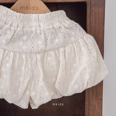 M-KIDS17｜(65-115cm) 印花泡泡短褲6