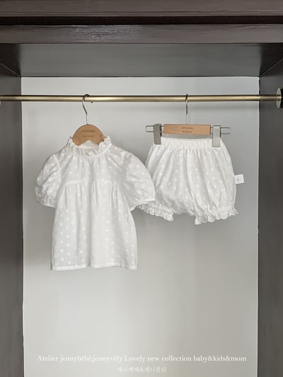 JE14｜(80-120cm) 刺繡小花套裝9