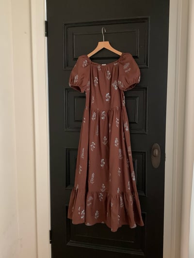 JE10｜(66-120cm-mom) 刺繡小花泡泡袖包屁衣/洋裝25