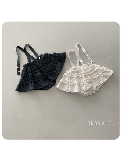 NUNU BIEL17｜(65-115cm) 木耳邊蛋糕裙2