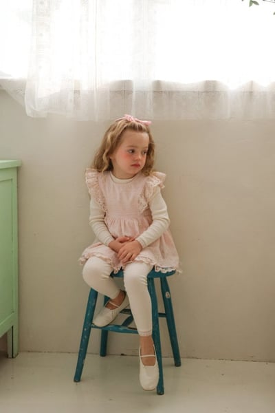 FLO27｜(75-140) 5色荷葉飛袖上衣19