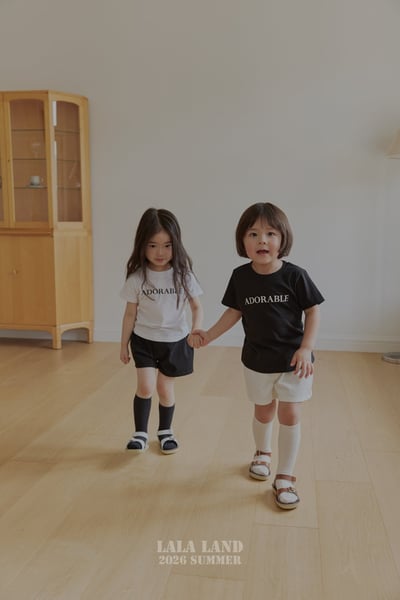 lala land60｜(75-120cm) 2色英字印花上衣9