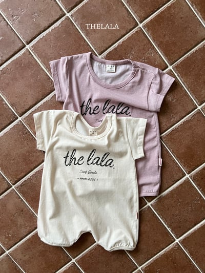 thelala42｜ (0m-18m) logo印花連身包屁衣8