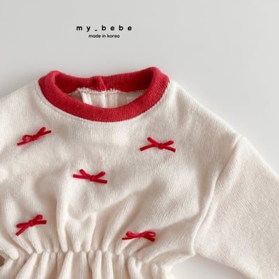 my_bebe21｜(-6m-12m-) 刷毛束腰印花包屁衣14