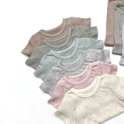 LIME&BLUE05｜(80-118cm)  熊熊室內居家服2