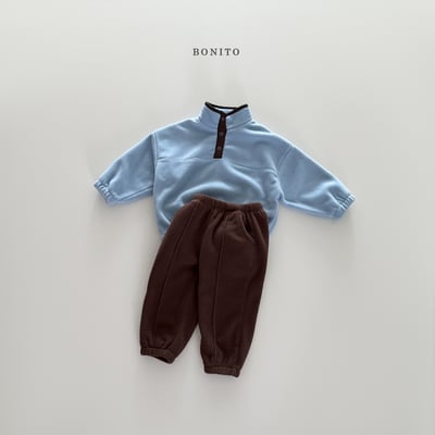 Bonito06｜(75cm-125cm) 半開襟刷毛套裝12