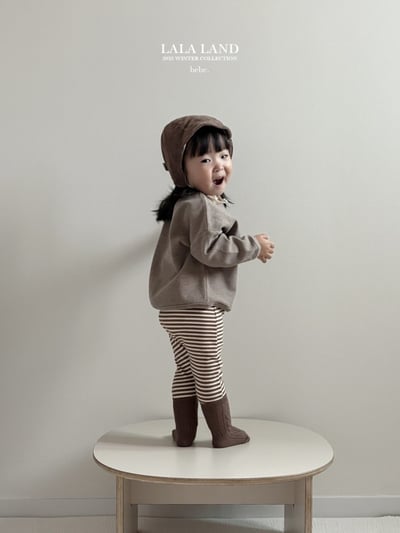 lala land24｜(60cm-83cm) 3色條紋緊身褲3