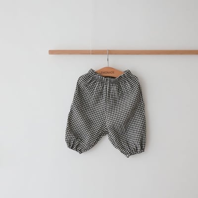 LEMONADE18｜(55cm-85cm) 4色格紋束口褲10